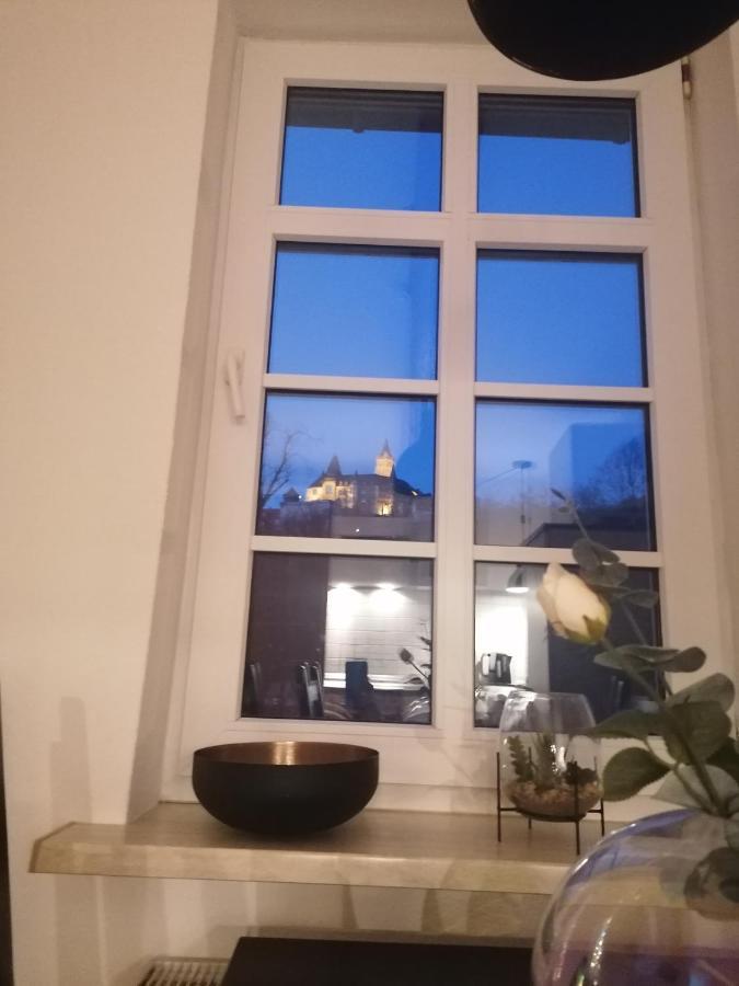 ヴェルニゲローデHaus Kreuzberg Mit Schlossblickアパートメント エクステリア 写真